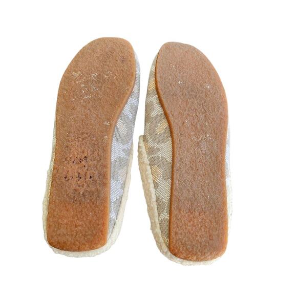 Rothy's The Scuff Slipper Cozy Cat Gray / Peach Size 7.5 - Picture 6 of 7